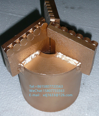 75mm 94mm 101mm ব্যাস ISO সার্টিফিকেট সহ কয়লা খনির PDC ড্র্যাগ বিট