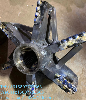 75mm 94mm 101mm ব্যাস ISO সার্টিফিকেট সহ কয়লা খনির PDC ড্র্যাগ বিট