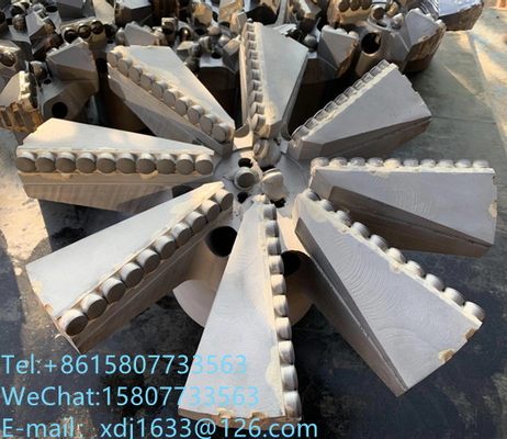 75mm 94mm 101mm ব্যাস ISO সার্টিফিকেট সহ কয়লা খনির PDC ড্র্যাগ বিট