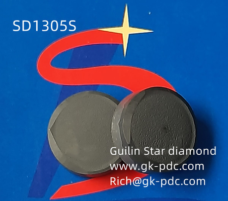 পীচ আকৃতির PDC 30mm 32mm অ্যাঙ্কর ড্রিল বিটের জন্য SD1305 সন্নিবেশ করে