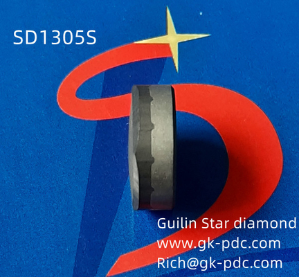 পীচ আকৃতির PDC 30mm 32mm অ্যাঙ্কর ড্রিল বিটের জন্য SD1305 সন্নিবেশ করে