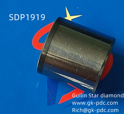 তেল গ্যাস তুরপুনের জন্য 19mm উচ্চতা পলিক্রিস্টালাইন ডায়মন্ড কমপ্যাক্ট 19.05mm ব্যাস