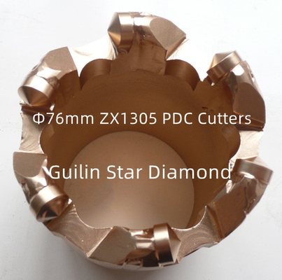 ভূতাত্ত্বিক অনুসন্ধানের জন্য 76mm PDC কোর ড্রিল বিট ISO9001 সার্টিফিকেট