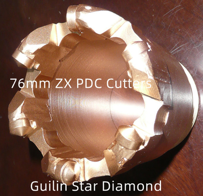 ভূতাত্ত্বিক অনুসন্ধানের জন্য 76mm PDC কোর ড্রিল বিট ISO9001 সার্টিফিকেট
